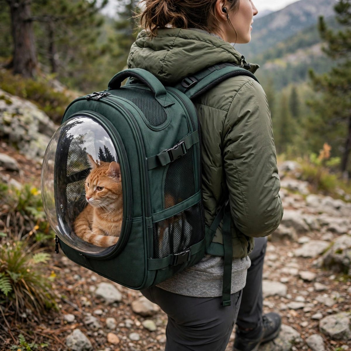 TrailPaw Ventilated Backpack Pet Carrier — view 4