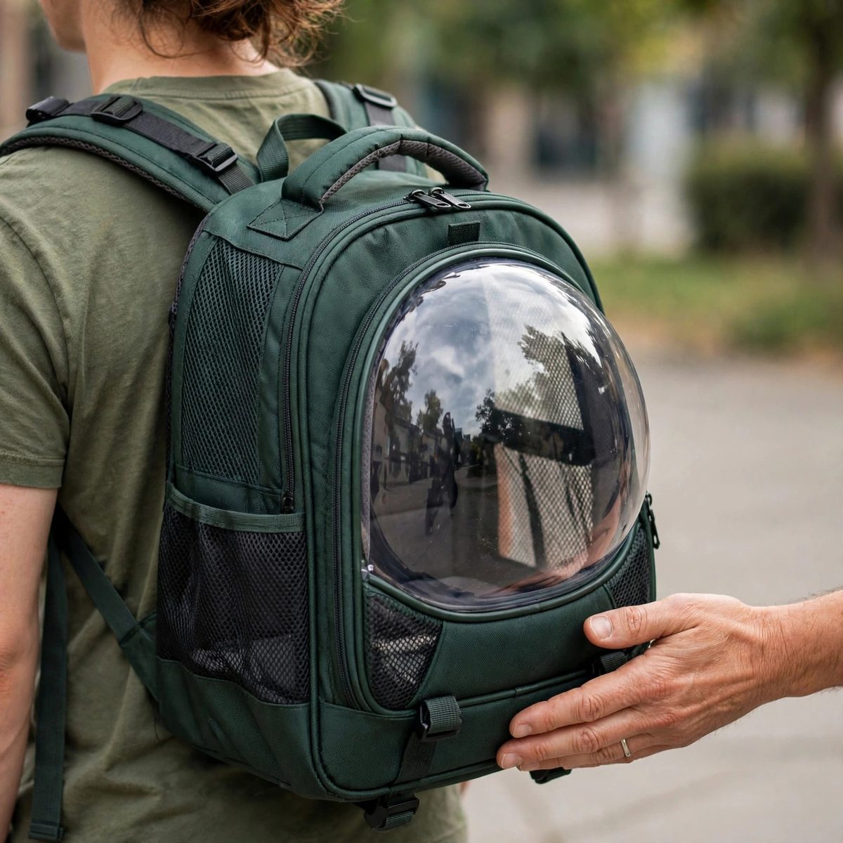 TrailPaw Ventilated Backpack Pet Carrier — view 5