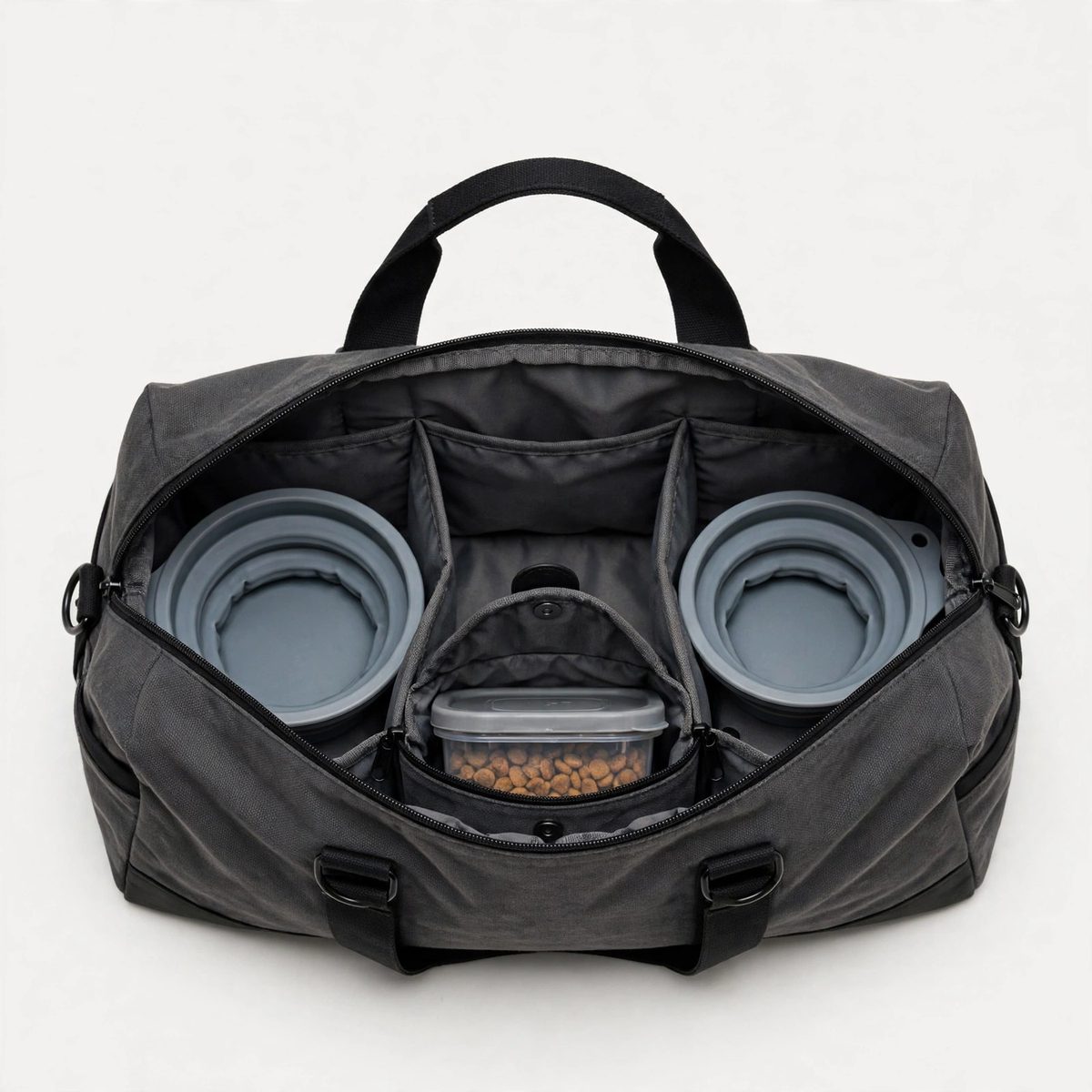 TrailPaw Dog Weekender Bag with Compartments
