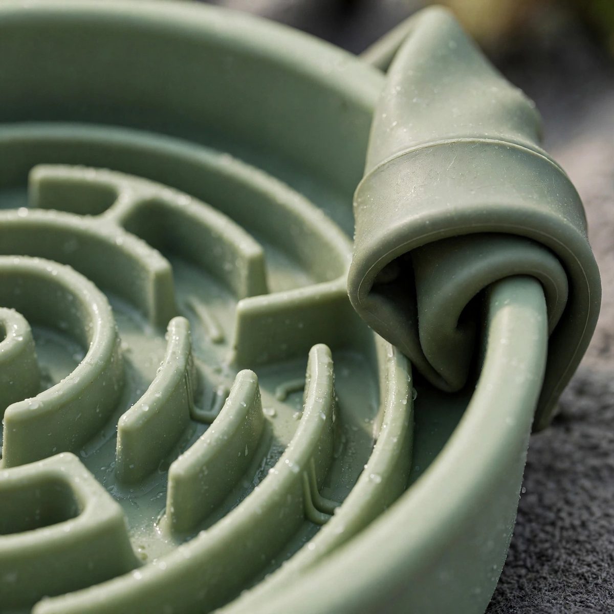 TrailPaw Slow-Feeder Travel Dog Bowl — view 3