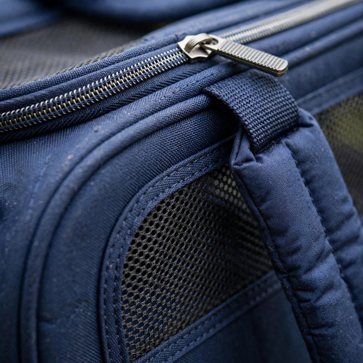 TrailPaw Soft-Sided Dog Carrier, Navy — view 3