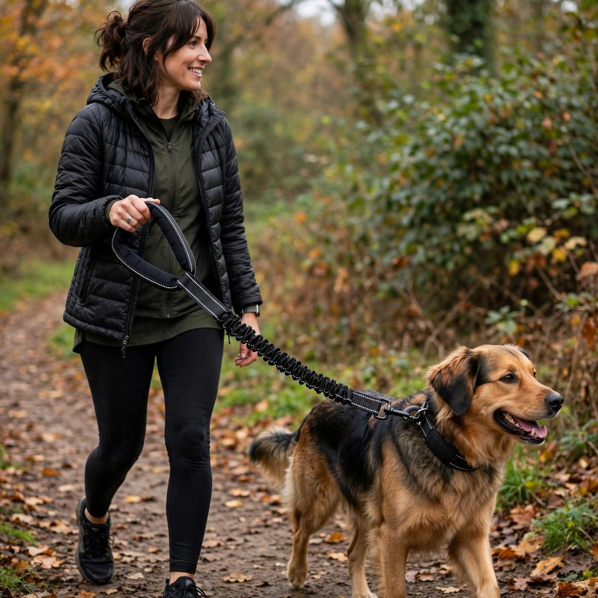 TrekTails Bungee Shock-Absorbing Dog Leash — view 4