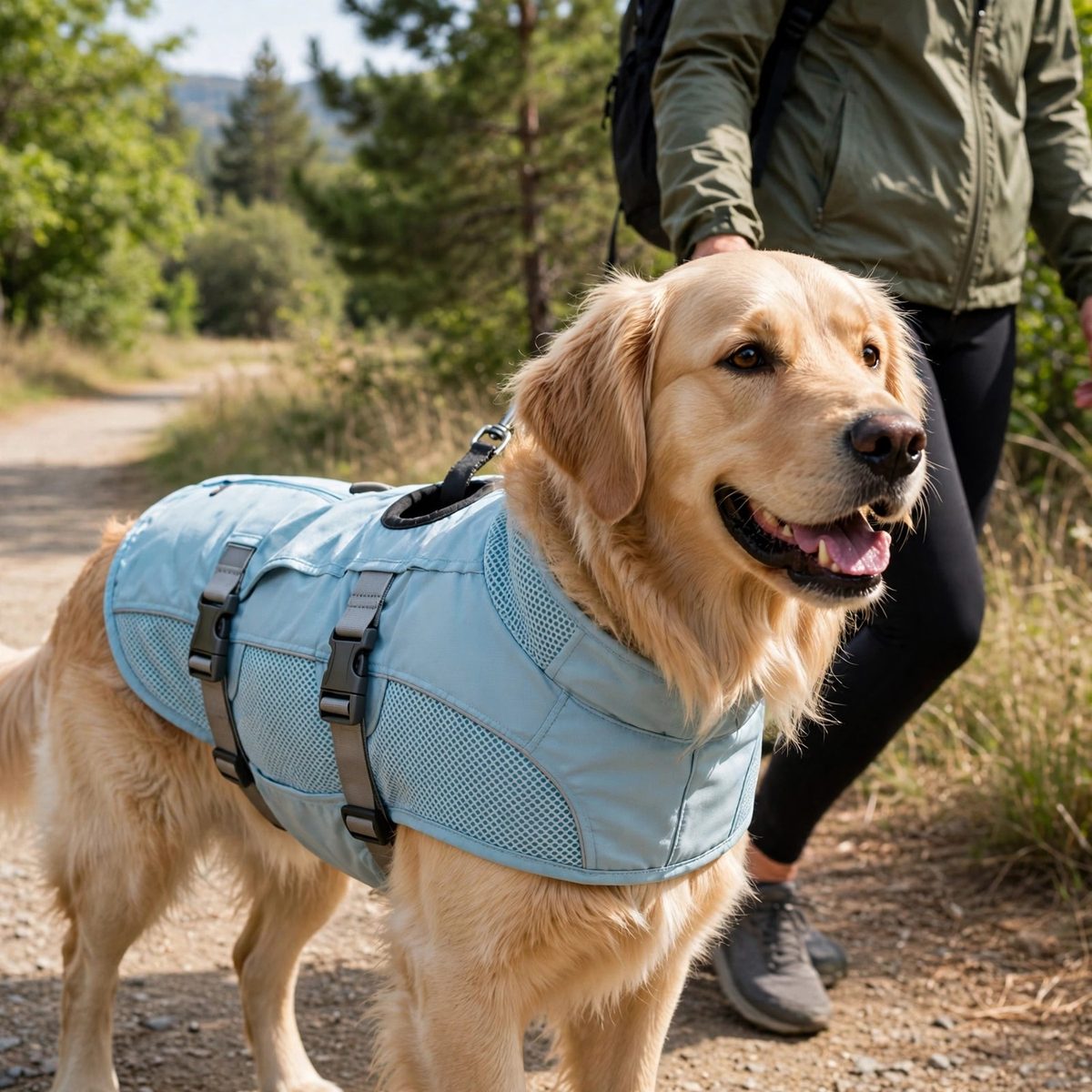 TrekTails Evaporative Dog Cooling Vest — view 4