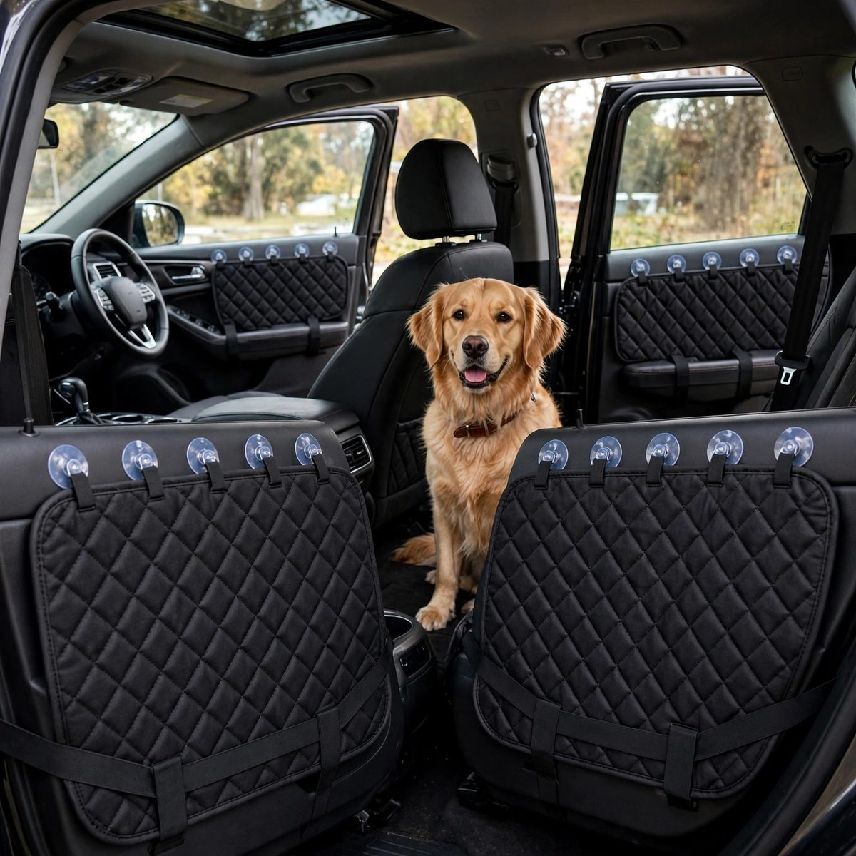 TrekTails Pet Car Door Protector Set, 4 Pack — view 4