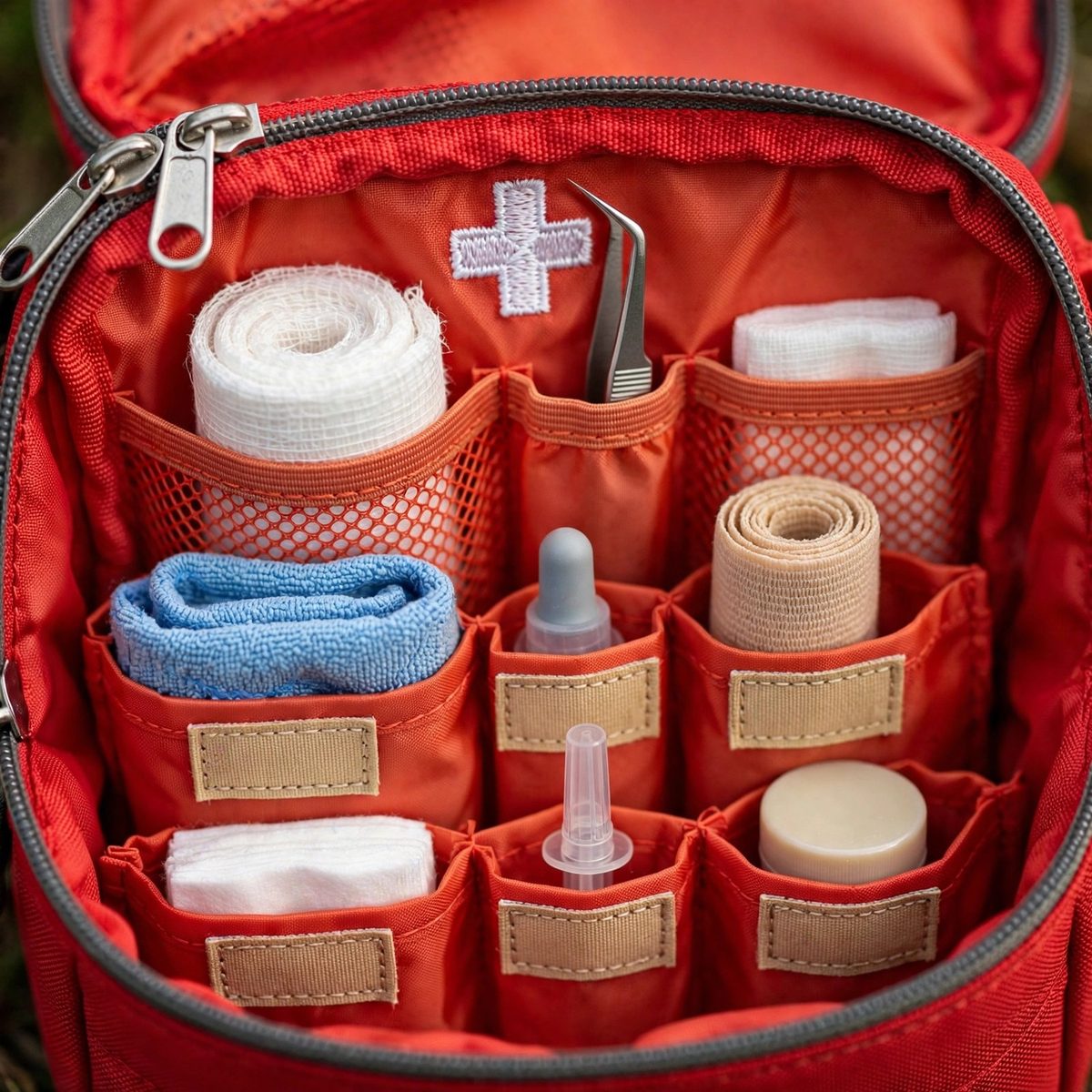 TrekTails Portable Pet First-Aid Kit, 40 Piece — view 3
