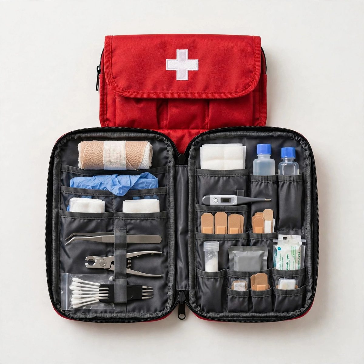 TrekTails Portable Pet First-Aid Kit, 40 Piece