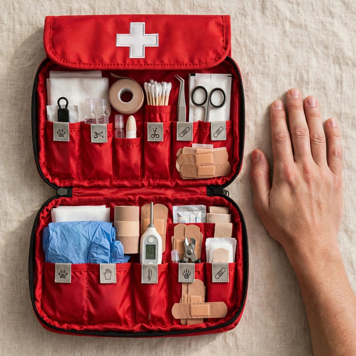 TrekTails Portable Pet First-Aid Kit, 40 Piece — view 5