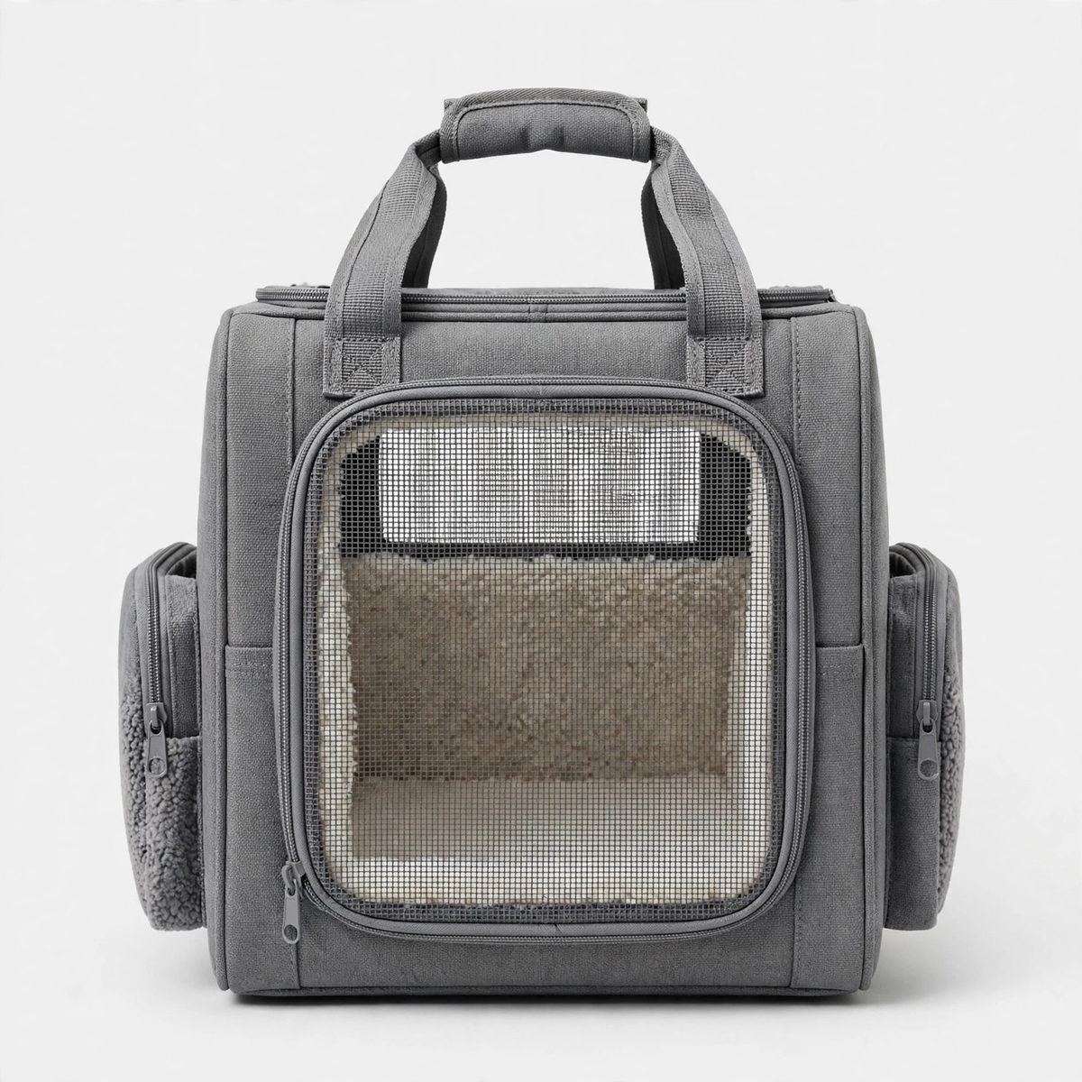 WanderWag Airline-Style Pet Carrier, Gray