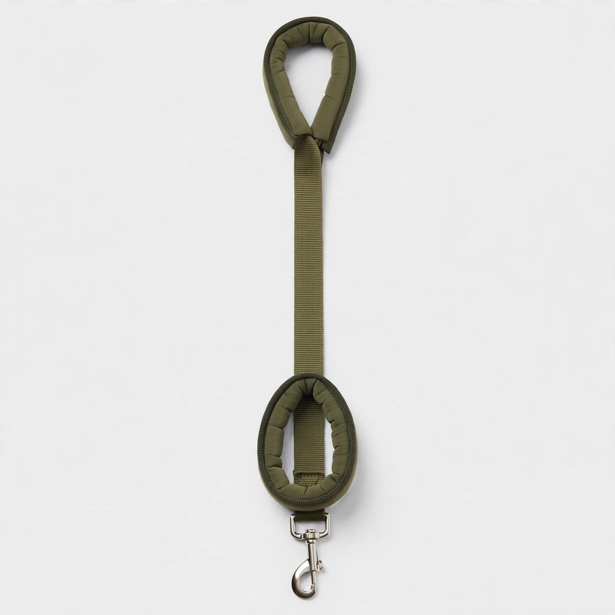 WanderWag Dual-Handle Traffic Dog Leash, 5 ft