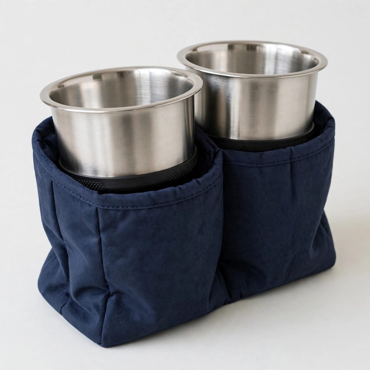 WanderWag Insulated Stainless Pet Bowl Set — view 2
