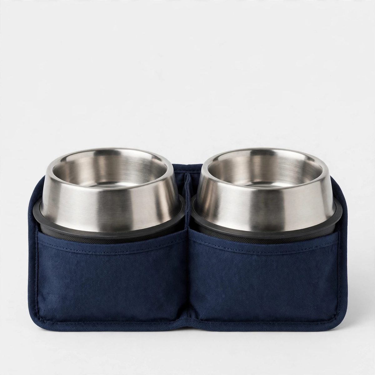 WanderWag Insulated Stainless Pet Bowl Set