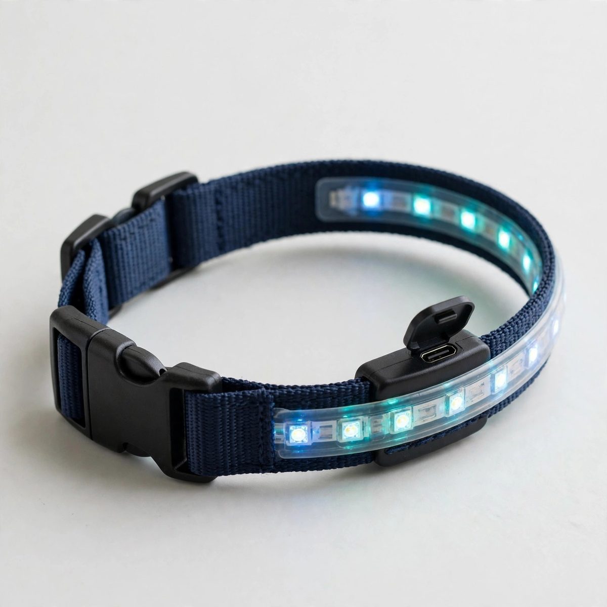 WanderWag USB-Rechargeable LED Dog Collar — view 2