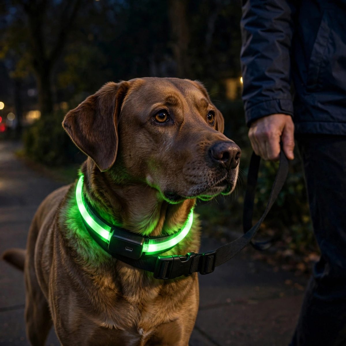 WanderWag USB-Rechargeable LED Dog Collar — view 4