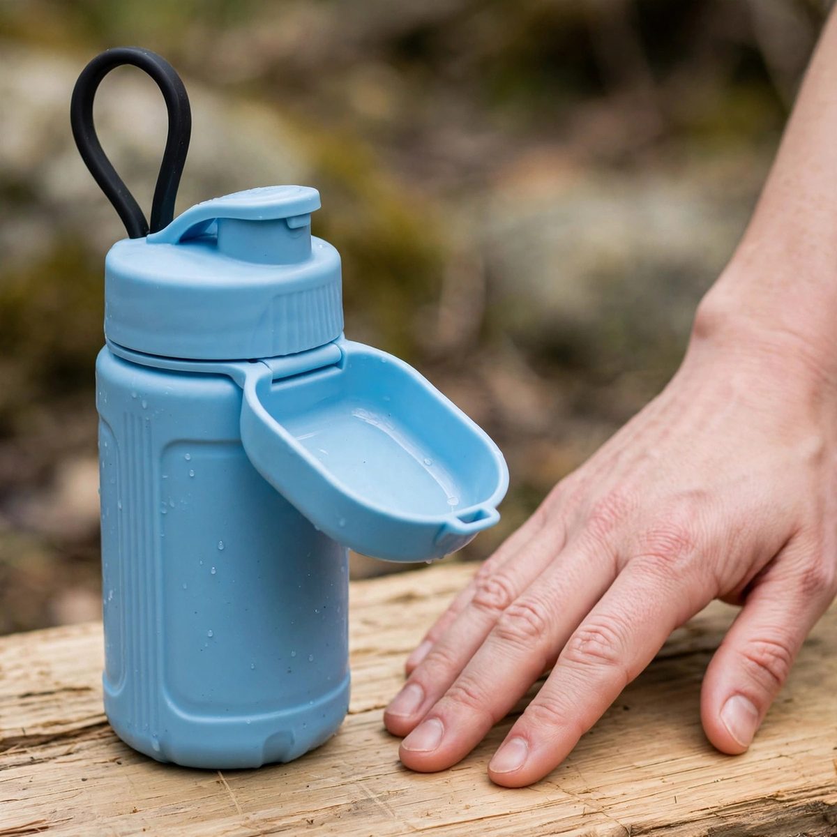 WanderWag Portable Dog Water Bottle, 19 oz — view 5